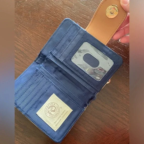 Spartina 449 Heyward Yacht Club Mini Wallet Retro Pineapple - Picture 2 of 10